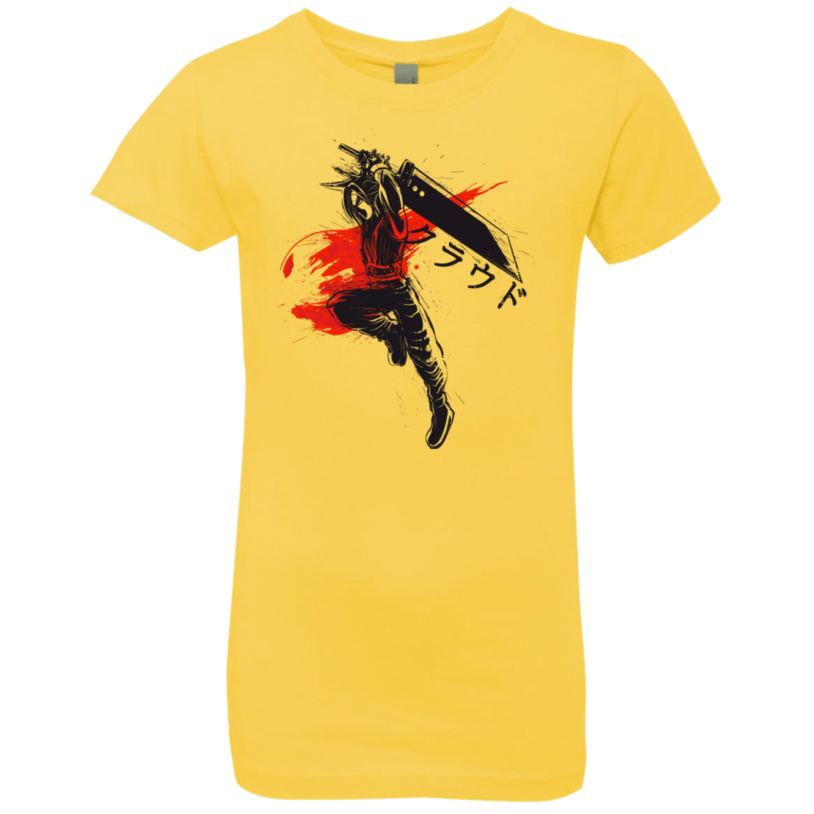 T-Shirts Vibrant Yellow / YXS Traditional Soldier Girls Premium T-Shirt