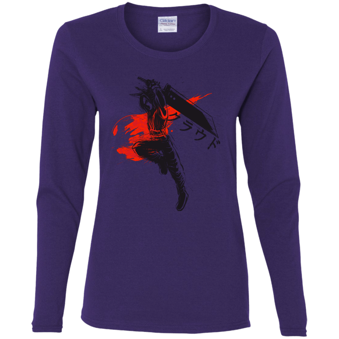 T-Shirts Purple / S Traditional Soldier Women's Long Sleeve T-Shirt