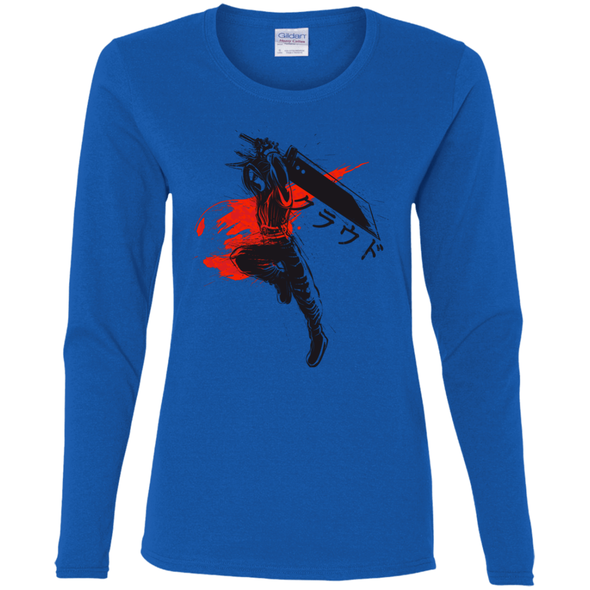 T-Shirts Royal / S Traditional Soldier Women's Long Sleeve T-Shirt