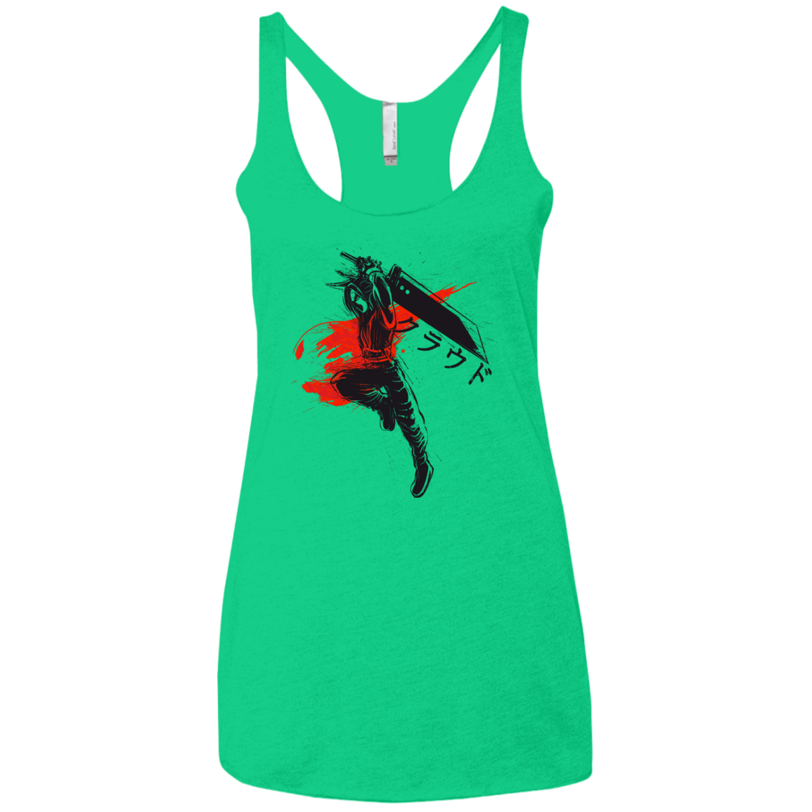 Traditional Soldier Women's Triblend Racerback Tank