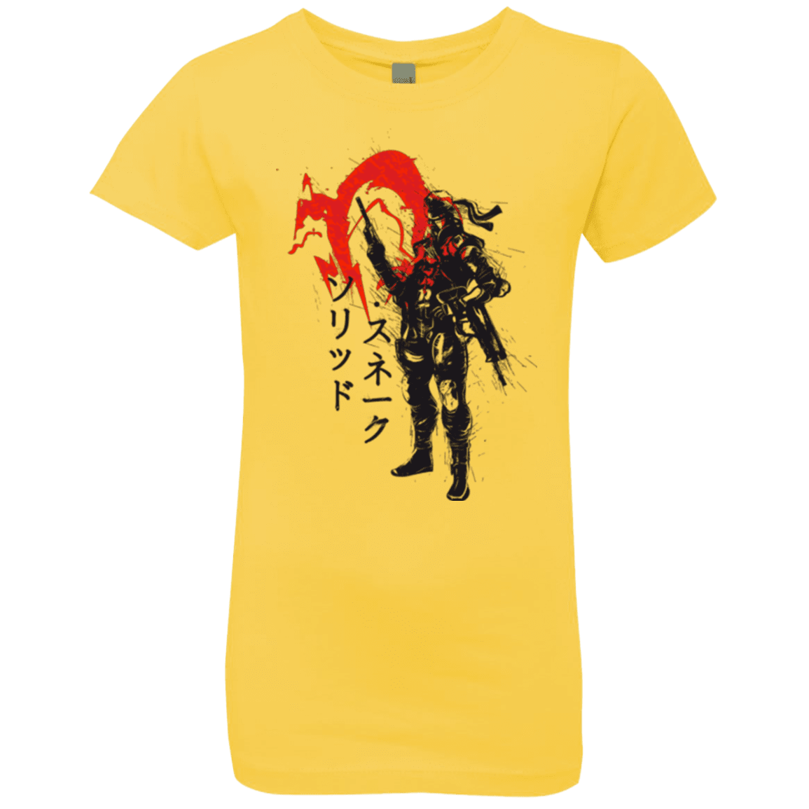 T-Shirts Vibrant Yellow / YXS Traditional Solid Girls Premium T-Shirt