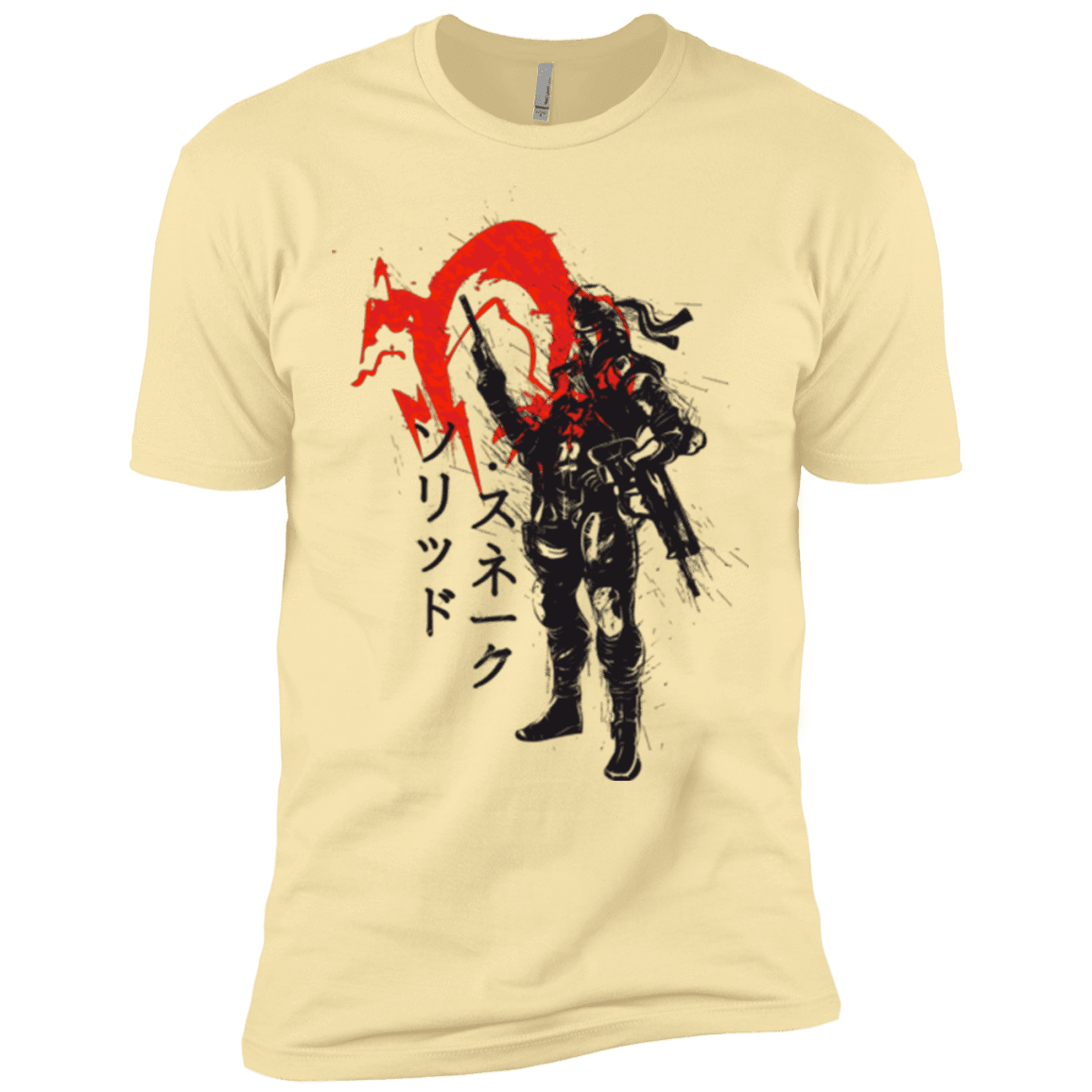 T-Shirts Banana Cream / X-Small Traditional Solid Men's Premium T-Shirt