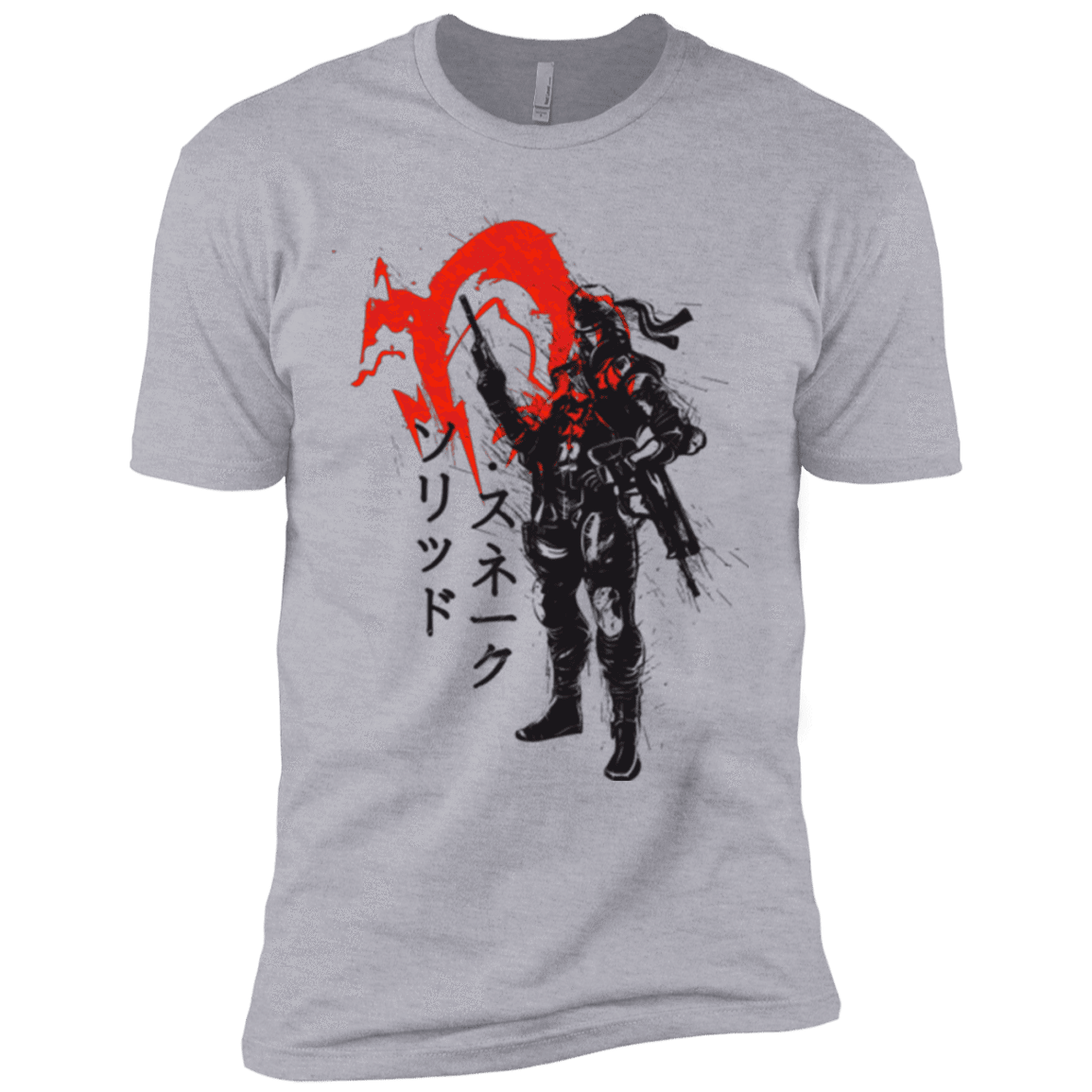 T-Shirts Heather Grey / X-Small Traditional Solid Men's Premium T-Shirt