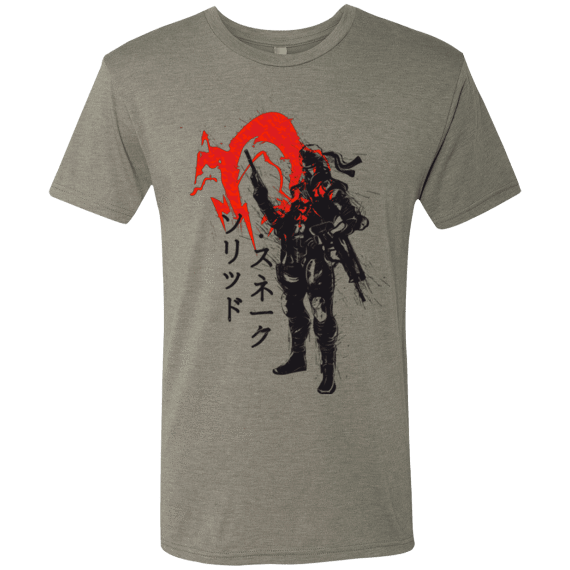 T-Shirts Venetian Grey / Small Traditional Solid Men's Triblend T-Shirt