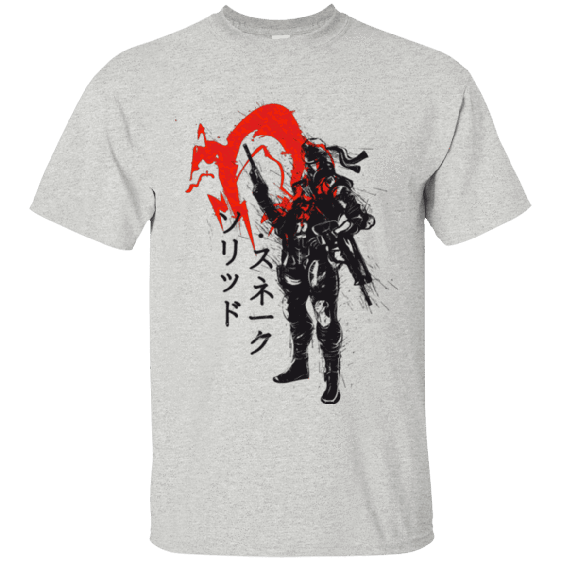 T-Shirts Ash / Small Traditional Solid T-Shirt