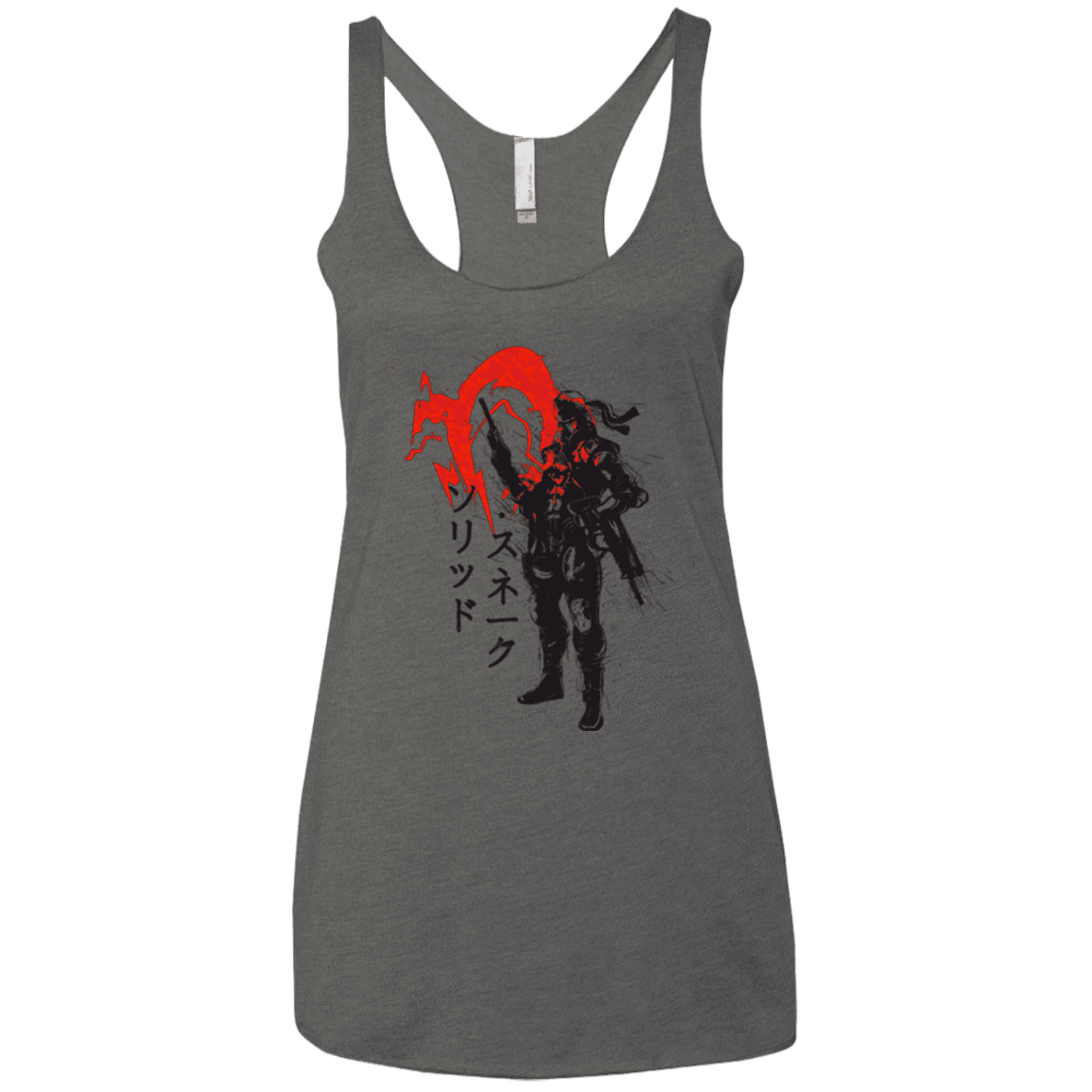 T-Shirts Premium Heather / X-Small Traditional Solid Women's Triblend Racerback Tank
