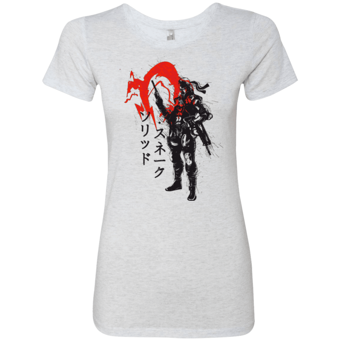 T-Shirts Heather White / Small Traditional Solid Women's Triblend T-Shirt