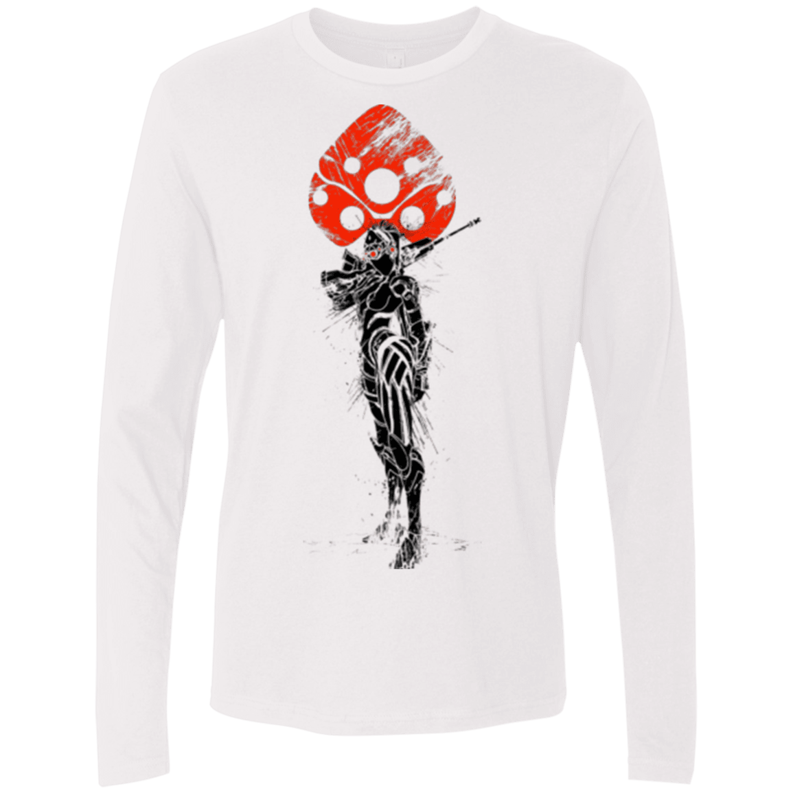 T-Shirts White / Small TRADITIONAL WIDOW MAKER Men's Premium Long Sleeve