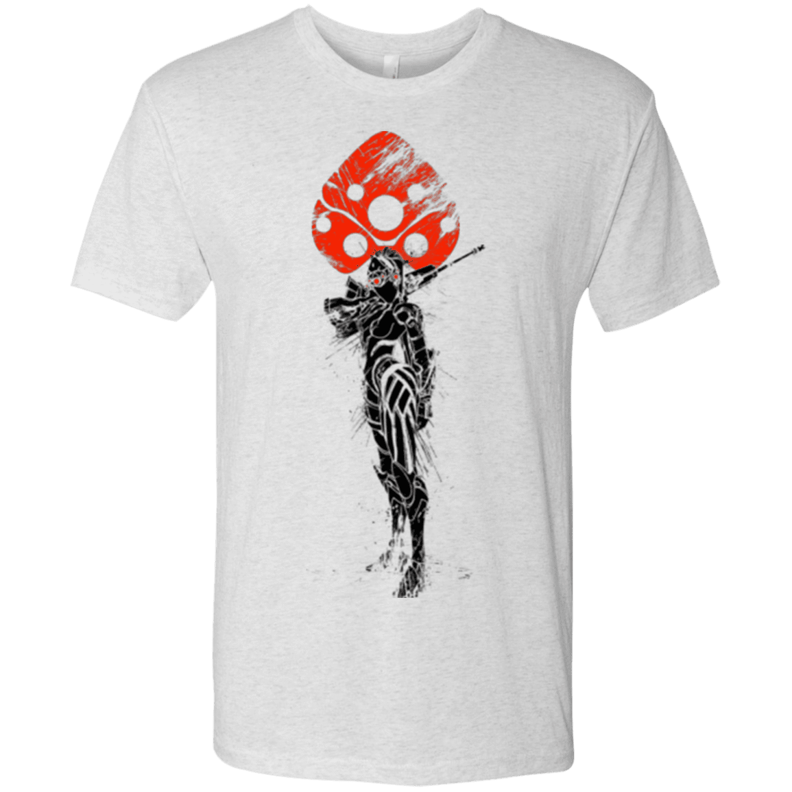 T-Shirts Heather White / Small TRADITIONAL WIDOW MAKER Men's Triblend T-Shirt