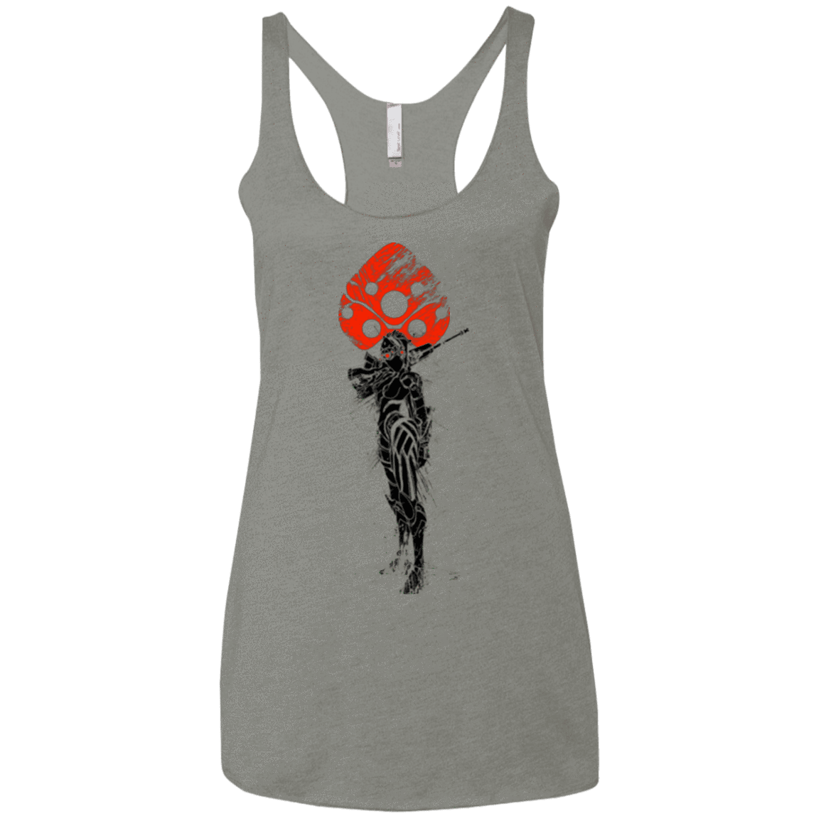 T-Shirts Venetian Grey / X-Small TRADITIONAL WIDOW MAKER Women's Triblend Racerback Tank