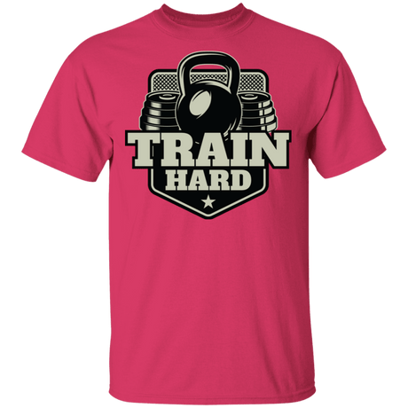 T-Shirts Heliconia / S Train Hard T-Shirt