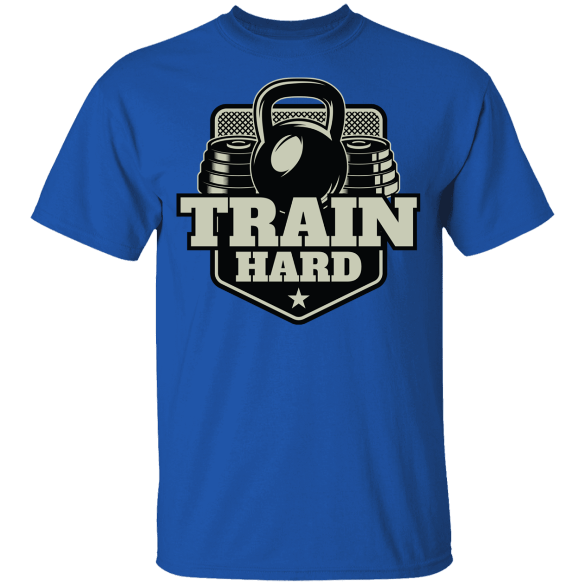 T-Shirts Royal / YXS Train Hard Youth T-Shirt