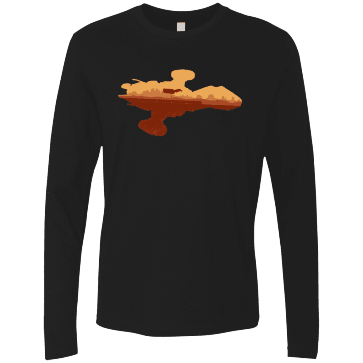 T-Shirts Black / Small Train job Men's Premium Long Sleeve