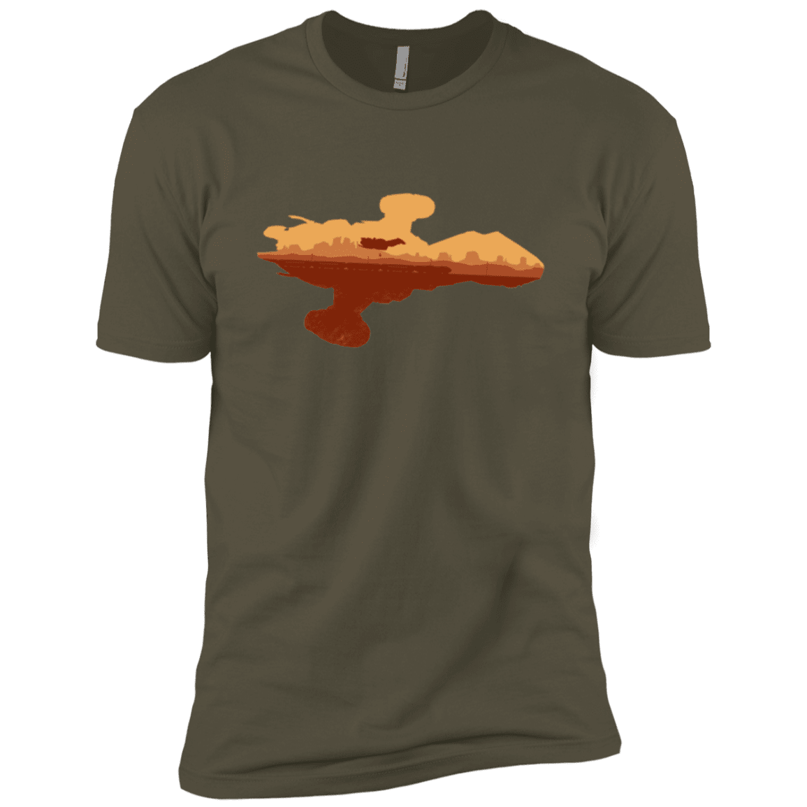 T-Shirts Military Green / X-Small Train job Men's Premium T-Shirt