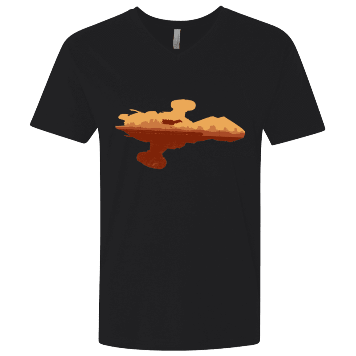 T-Shirts Black / X-Small Train job Men's Premium V-Neck