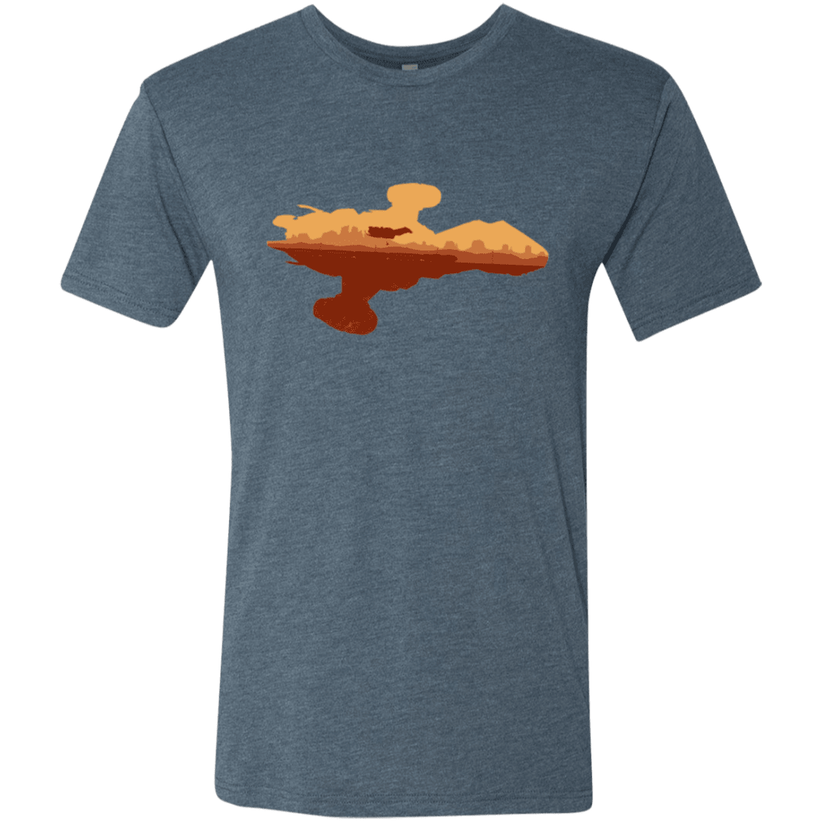 T-Shirts Indigo / Small Train job Men's Triblend T-Shirt