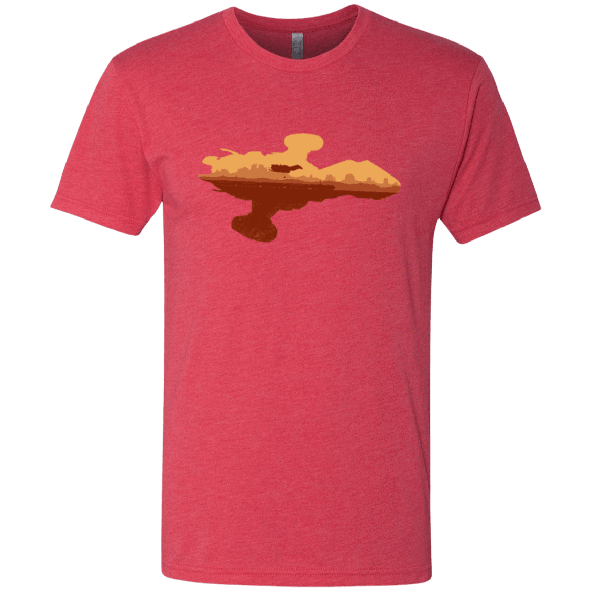 T-Shirts Vintage Red / Small Train job Men's Triblend T-Shirt