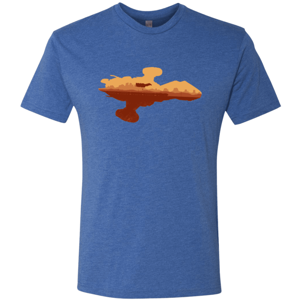 T-Shirts Vintage Royal / Small Train job Men's Triblend T-Shirt