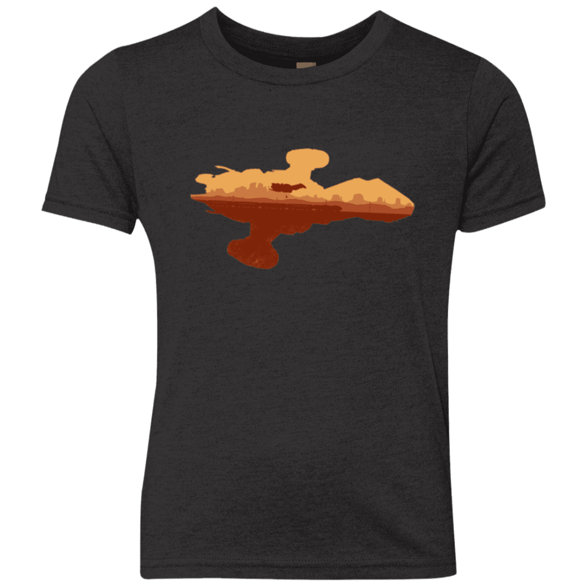 T-Shirts Vintage Black / YXS Train job Youth Triblend T-Shirt