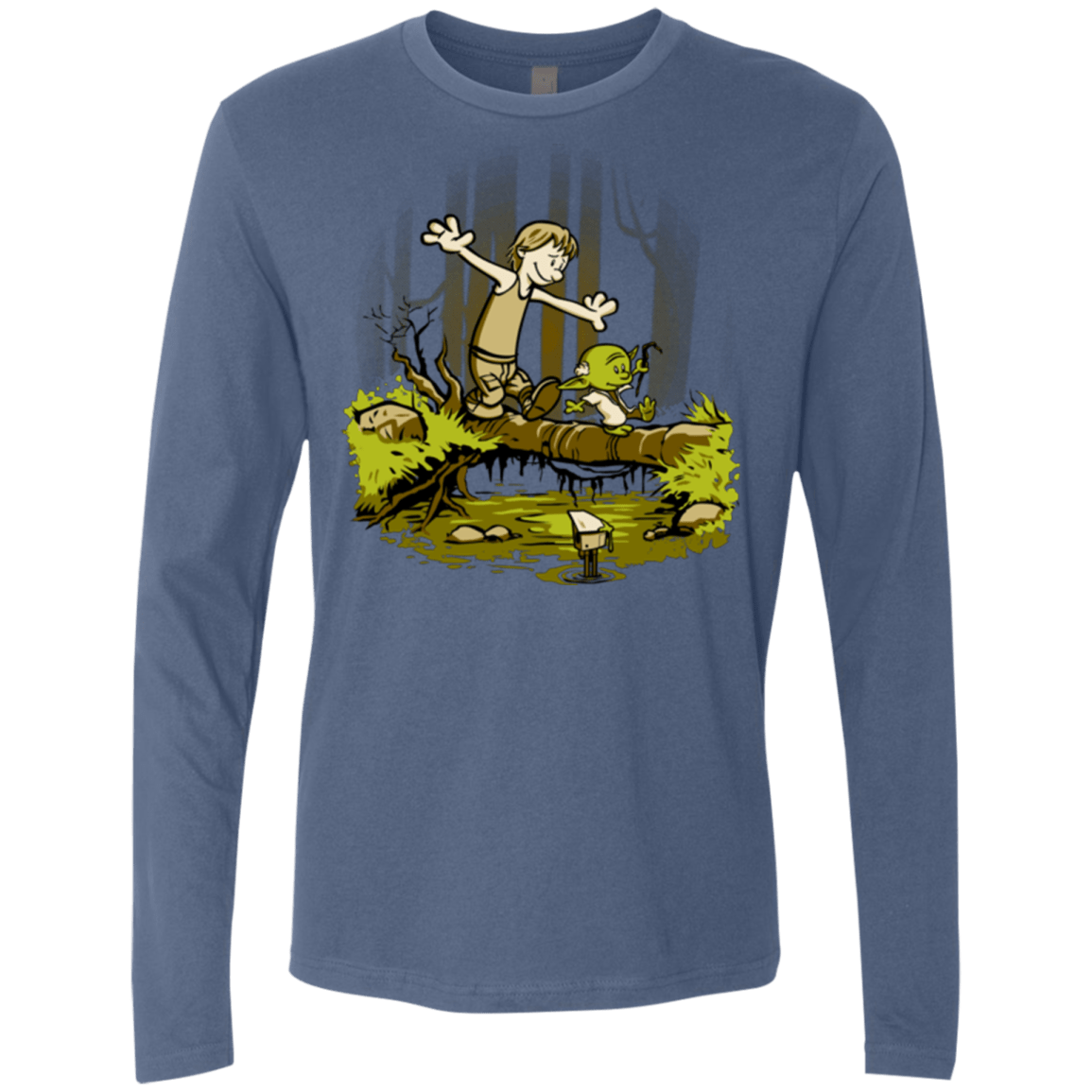 T-Shirts Indigo / Small Training We Are Men's Premium Long Sleeve