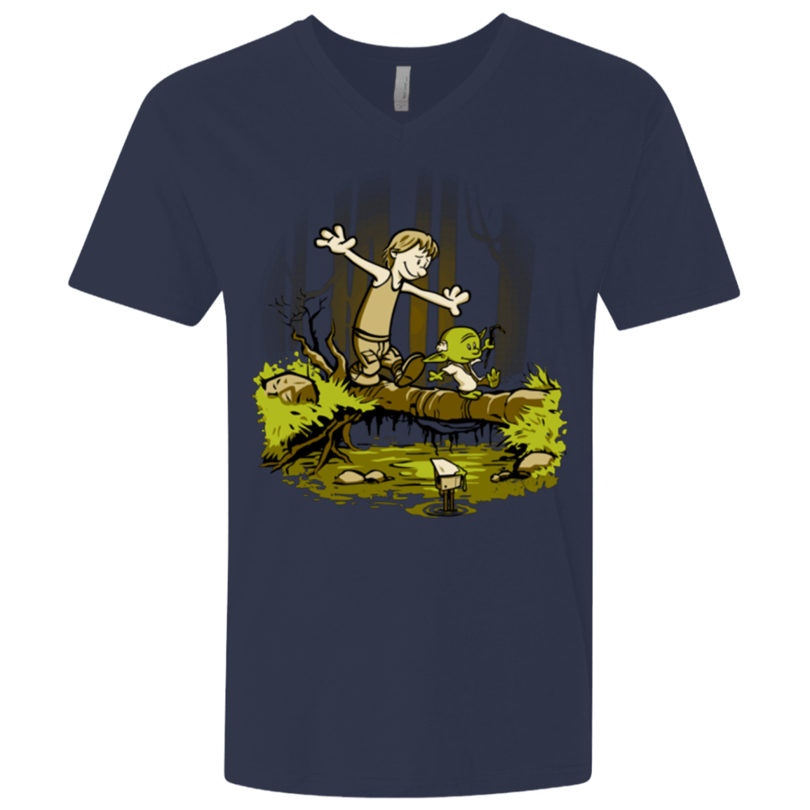 T-Shirts Midnight Navy / X-Small Training We Are Men's Premium V-Neck