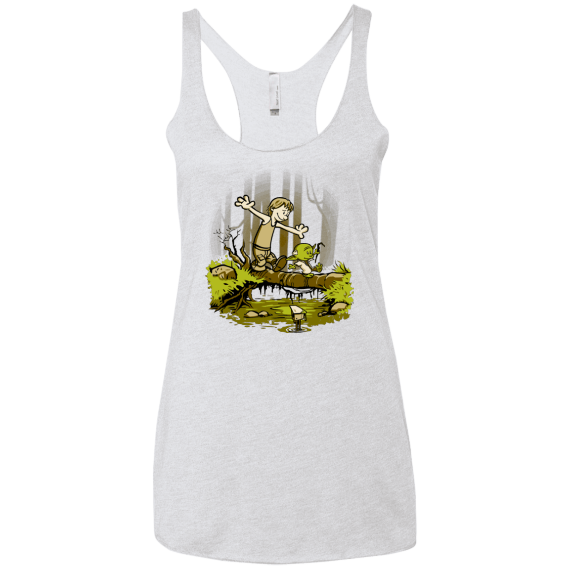 T-Shirts Heather White / X-Small Training We Are Women's Triblend Racerback Tank