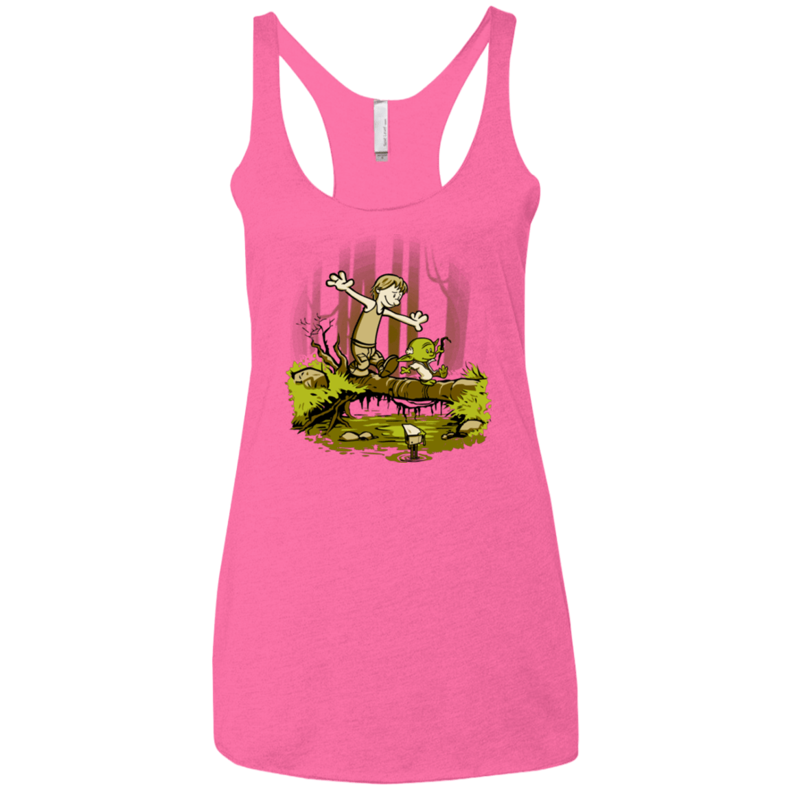 T-Shirts Vintage Pink / X-Small Training We Are Women's Triblend Racerback Tank