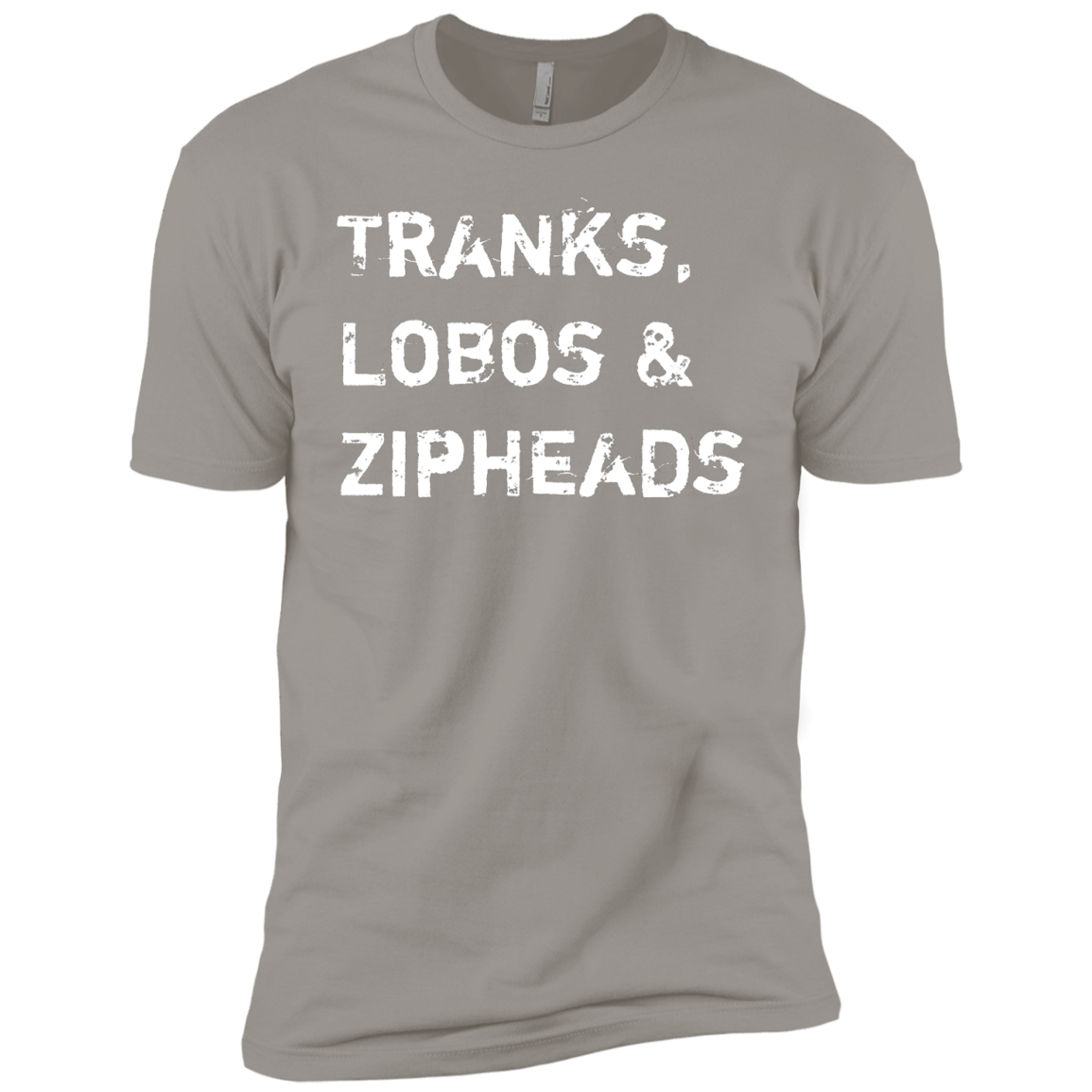 T-Shirts Light Grey / YXS Tranks Lobos Zipheads Boys Premium T-Shirt