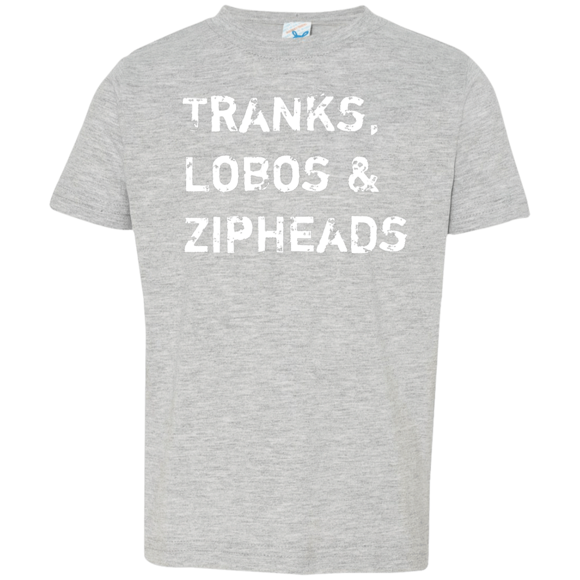 T-Shirts Heather / 2T Tranks Lobos Zipheads Toddler Premium T-Shirt