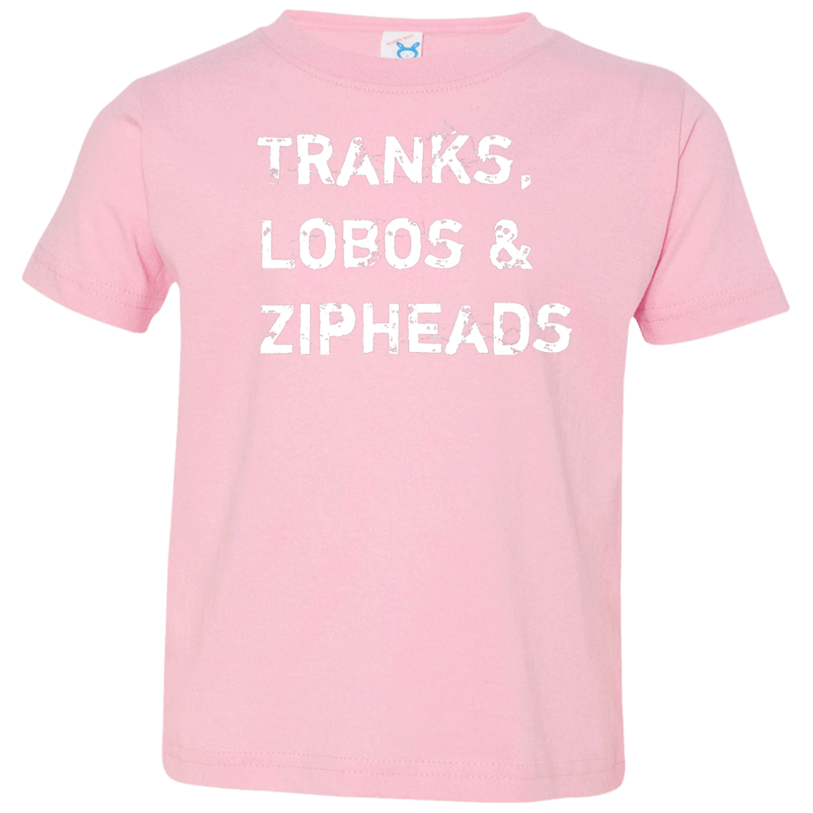 T-Shirts Pink / 2T Tranks Lobos Zipheads Toddler Premium T-Shirt
