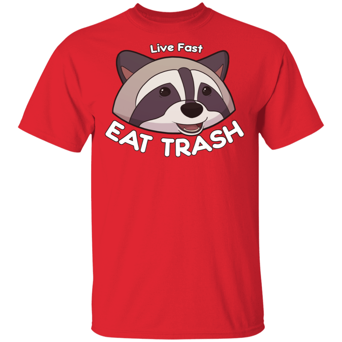 T-Shirts Red / S Trash Panda T-Shirt