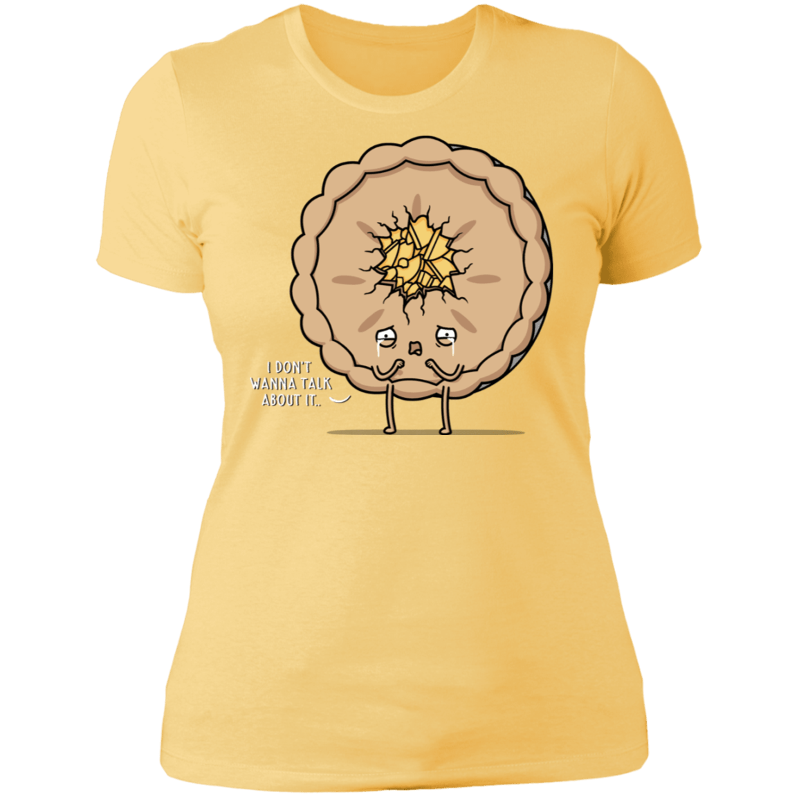 T-Shirts Banana Cream/ / S Traumatized Pie Women's Premium T-Shirt