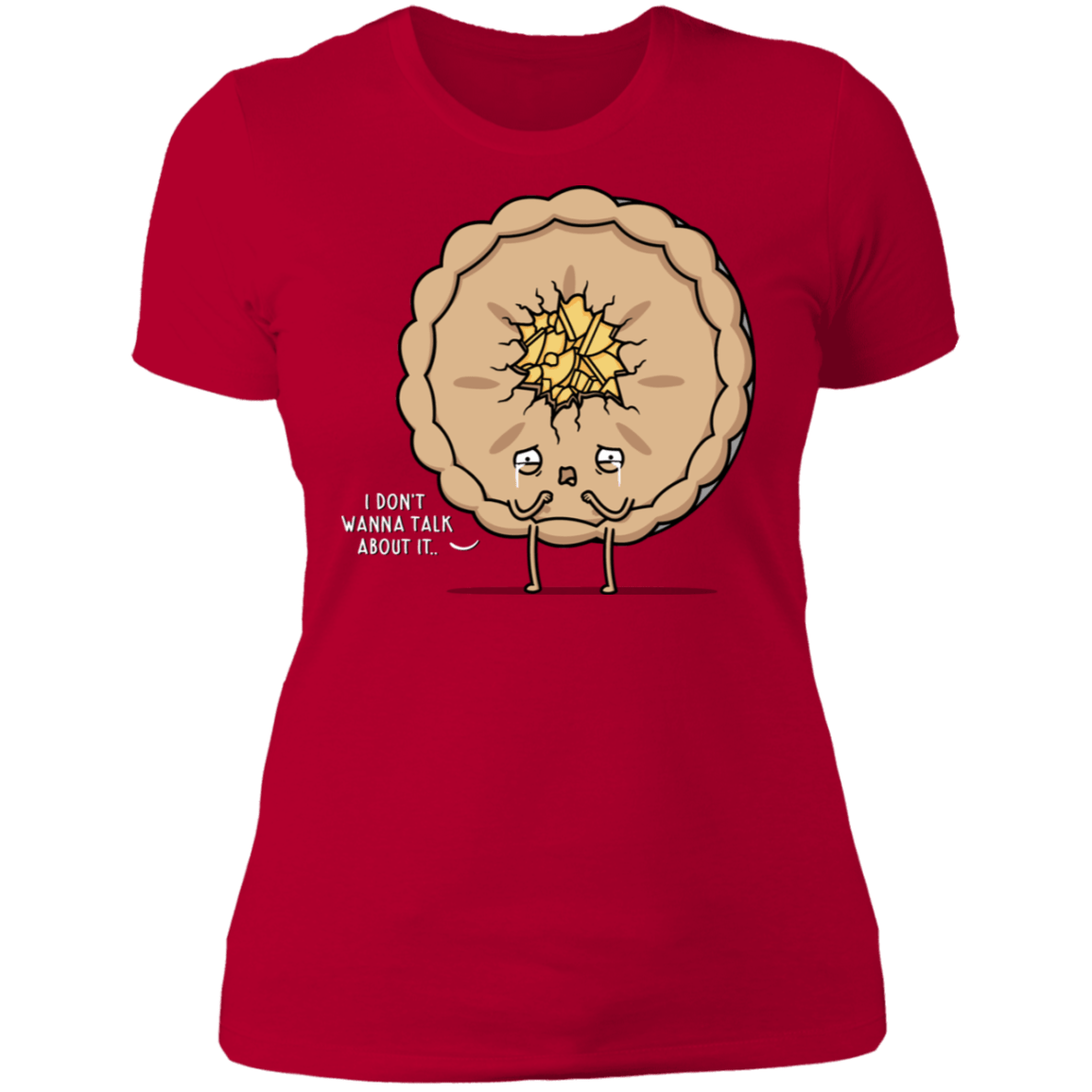 T-Shirts Red / S Traumatized Pie Women's Premium T-Shirt
