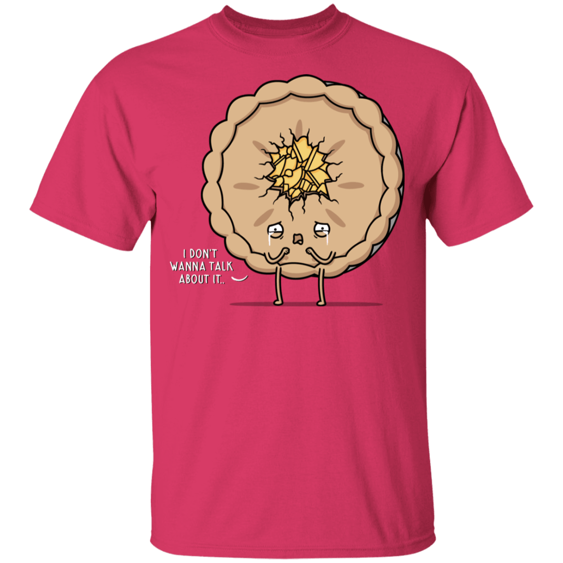 T-Shirts Heliconia / YXS Traumatized Pie Youth T-Shirt