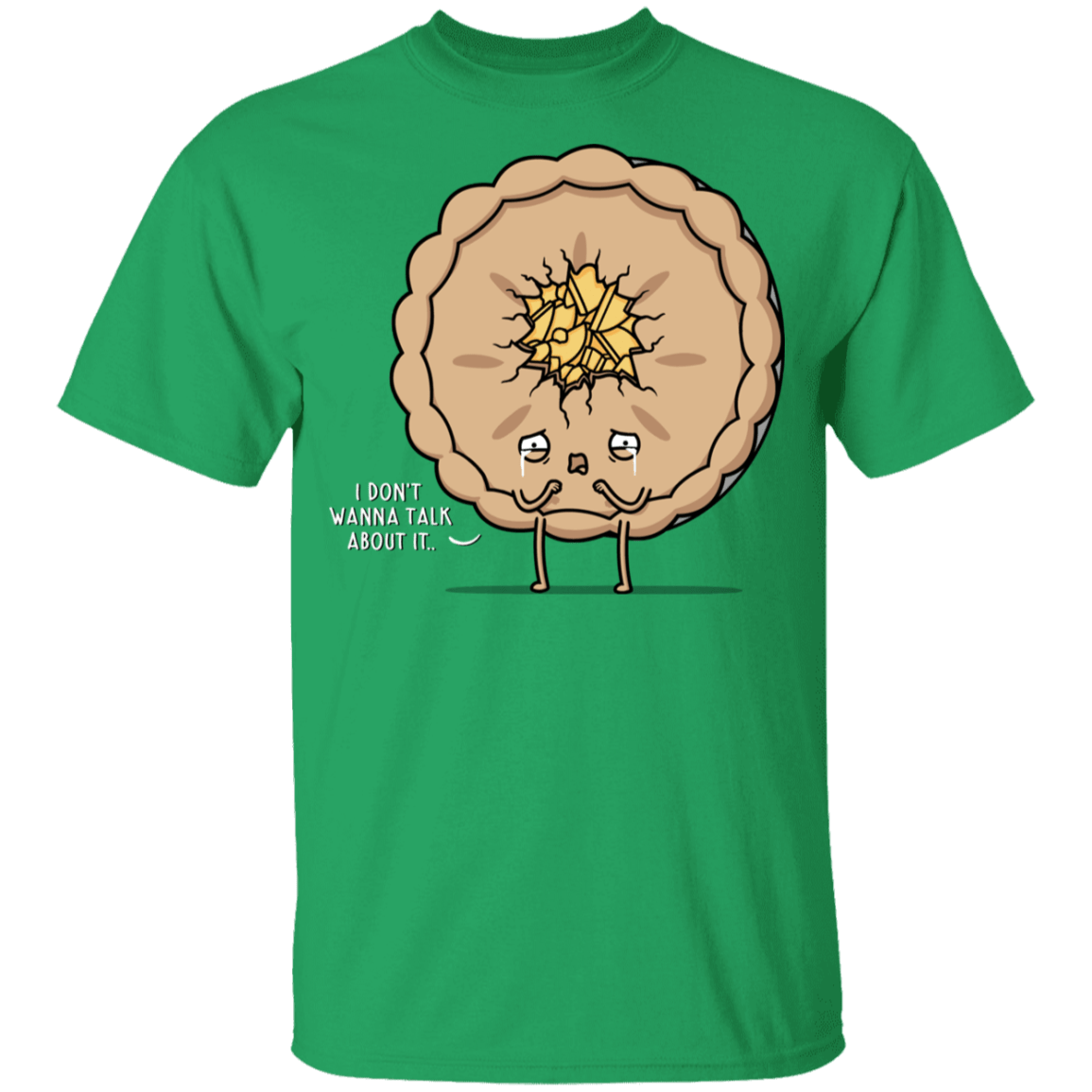 T-Shirts Irish Green / YXS Traumatized Pie Youth T-Shirt