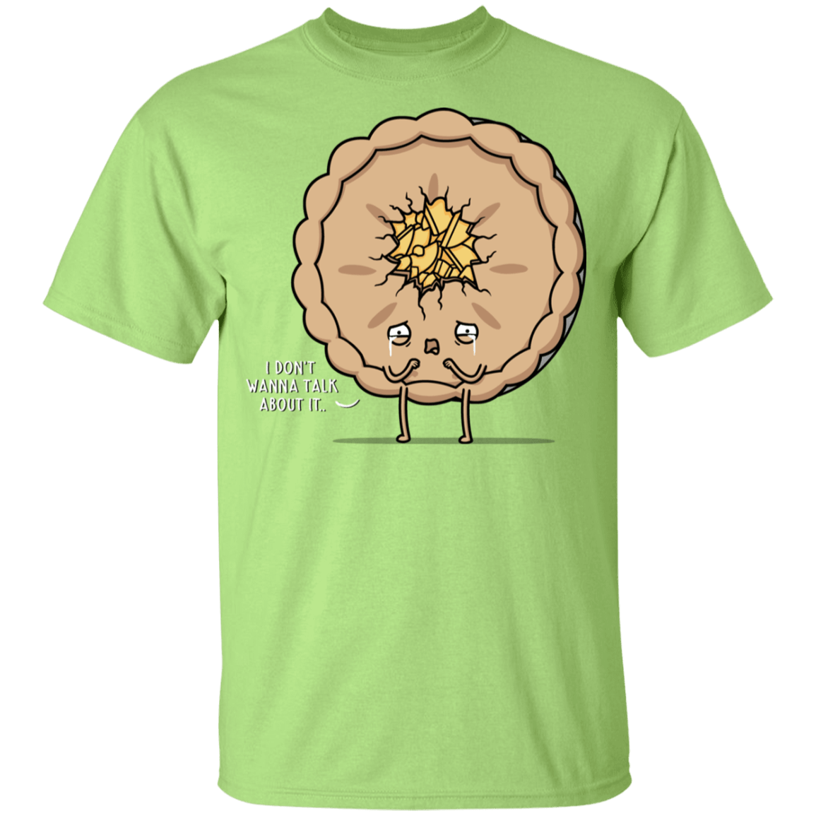 T-Shirts Mint Green / YXS Traumatized Pie Youth T-Shirt