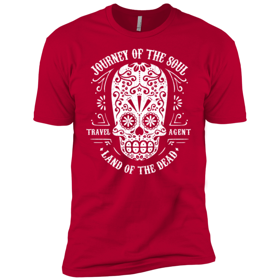 T-Shirts Red / YXS Travel Agent Catrina Boys Premium T-Shirt