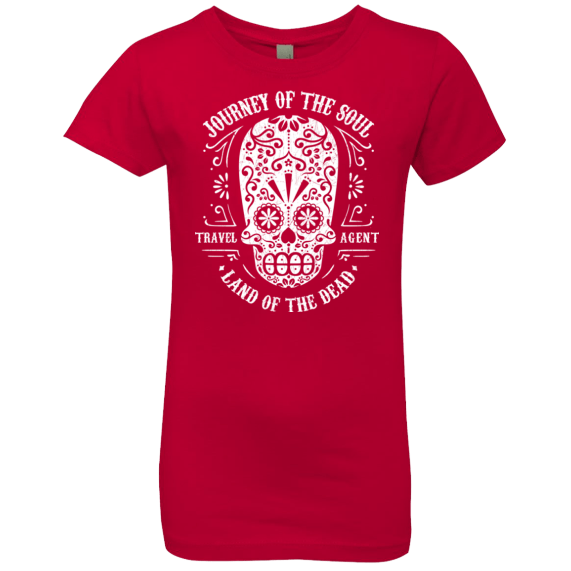 T-Shirts Red / YXS Travel Agent Catrina Girls Premium T-Shirt