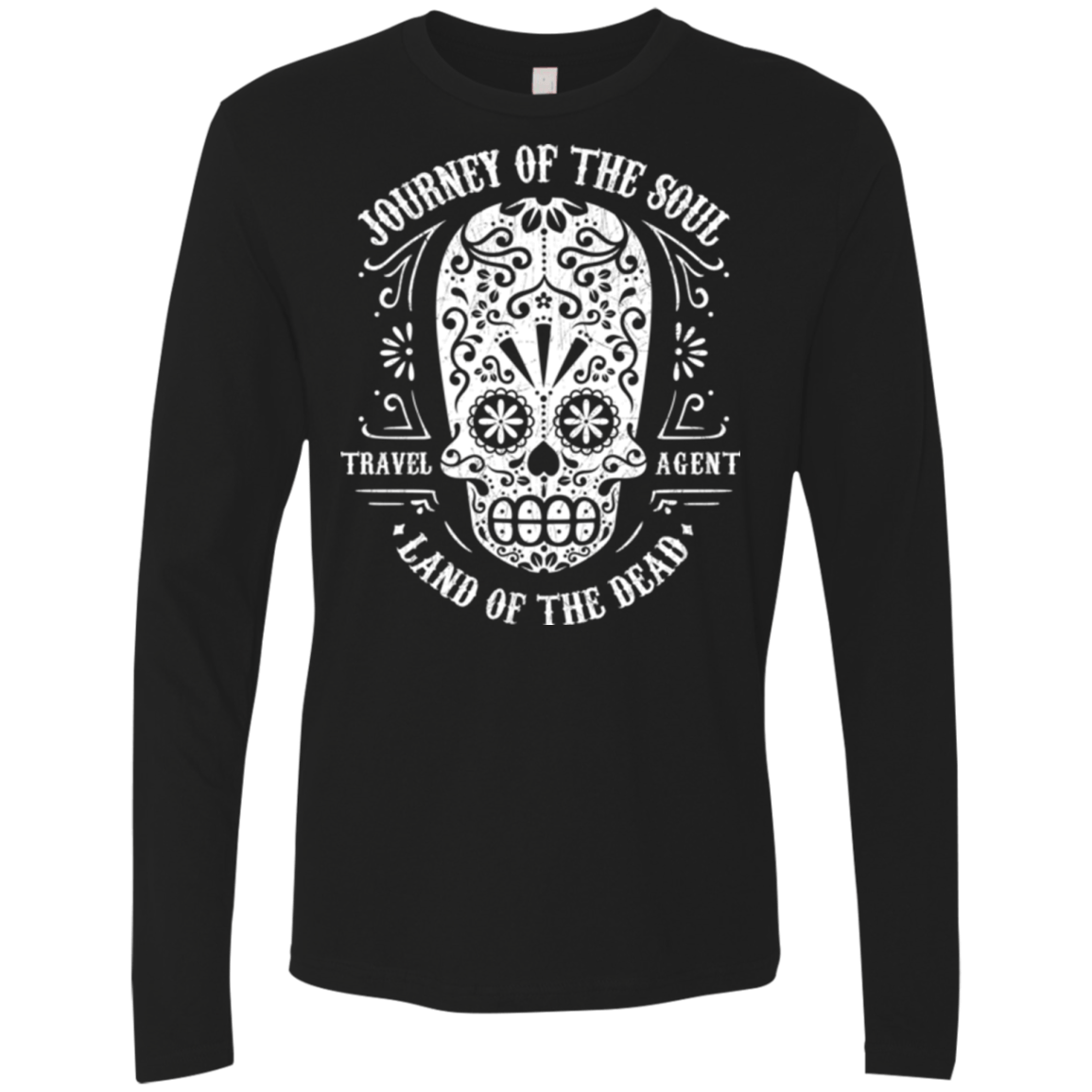 T-Shirts Black / Small Travel Agent Catrina Men's Premium Long Sleeve