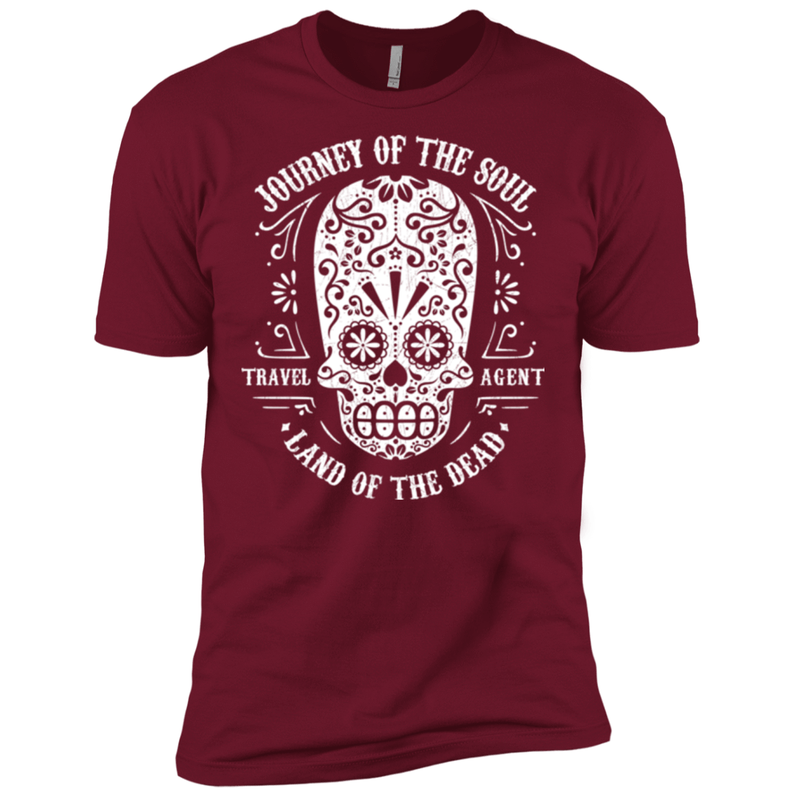 T-Shirts Cardinal / X-Small Travel Agent Catrina Men's Premium T-Shirt