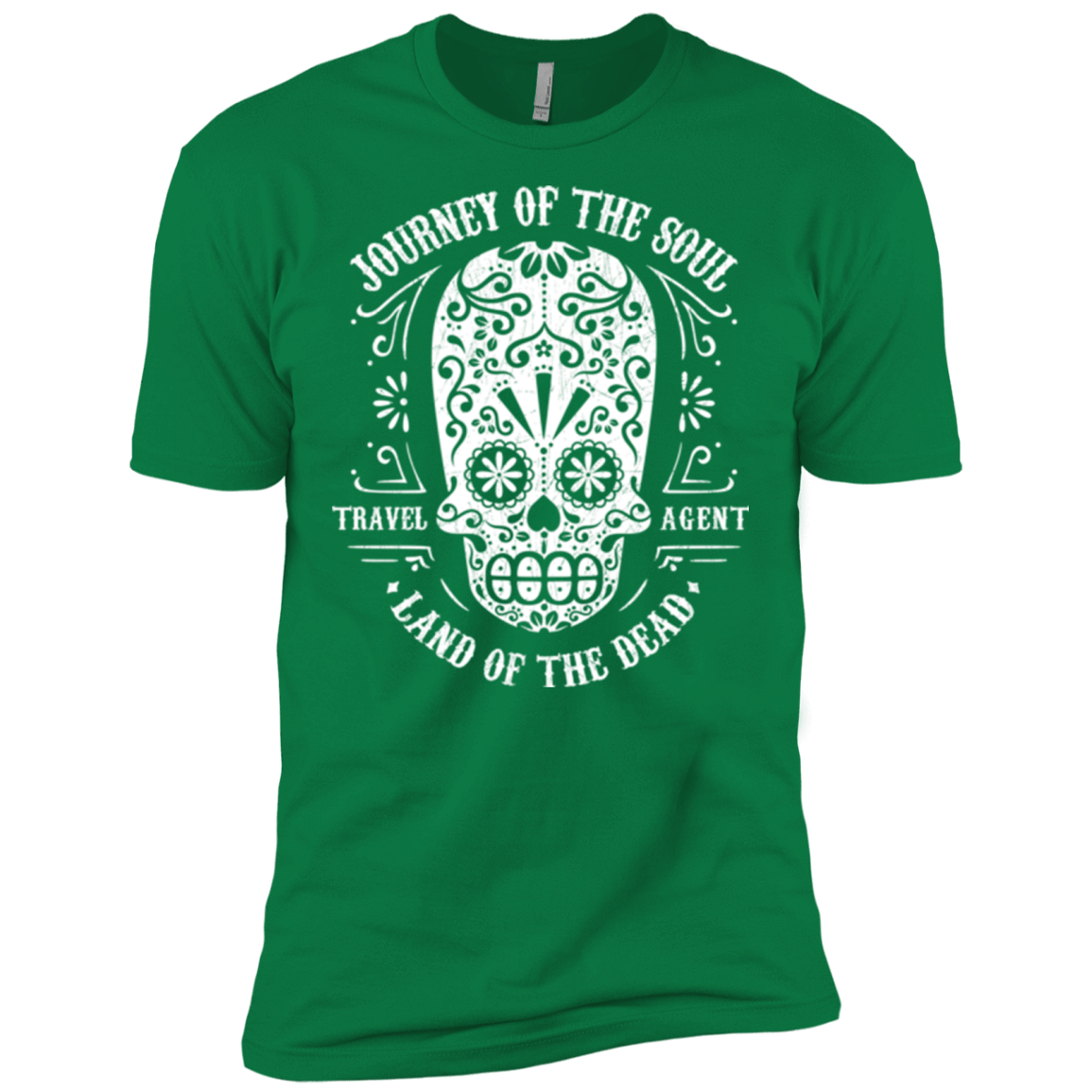 T-Shirts Kelly Green / X-Small Travel Agent Catrina Men's Premium T-Shirt