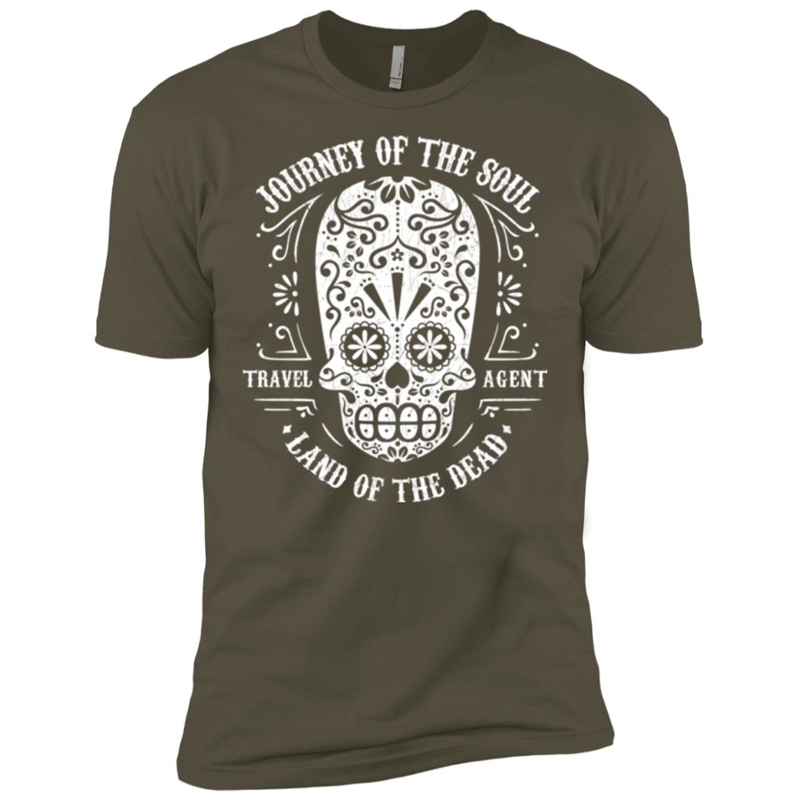 T-Shirts Military Green / X-Small Travel Agent Catrina Men's Premium T-Shirt