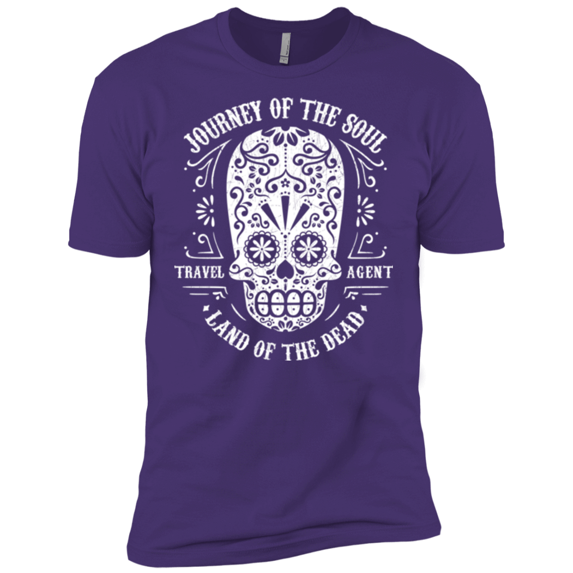 T-Shirts Purple / X-Small Travel Agent Catrina Men's Premium T-Shirt