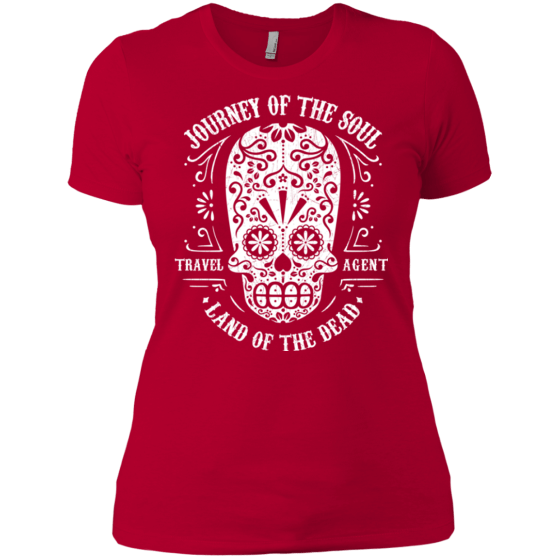 T-Shirts Red / X-Small Travel Agent Catrina Women's Premium T-Shirt