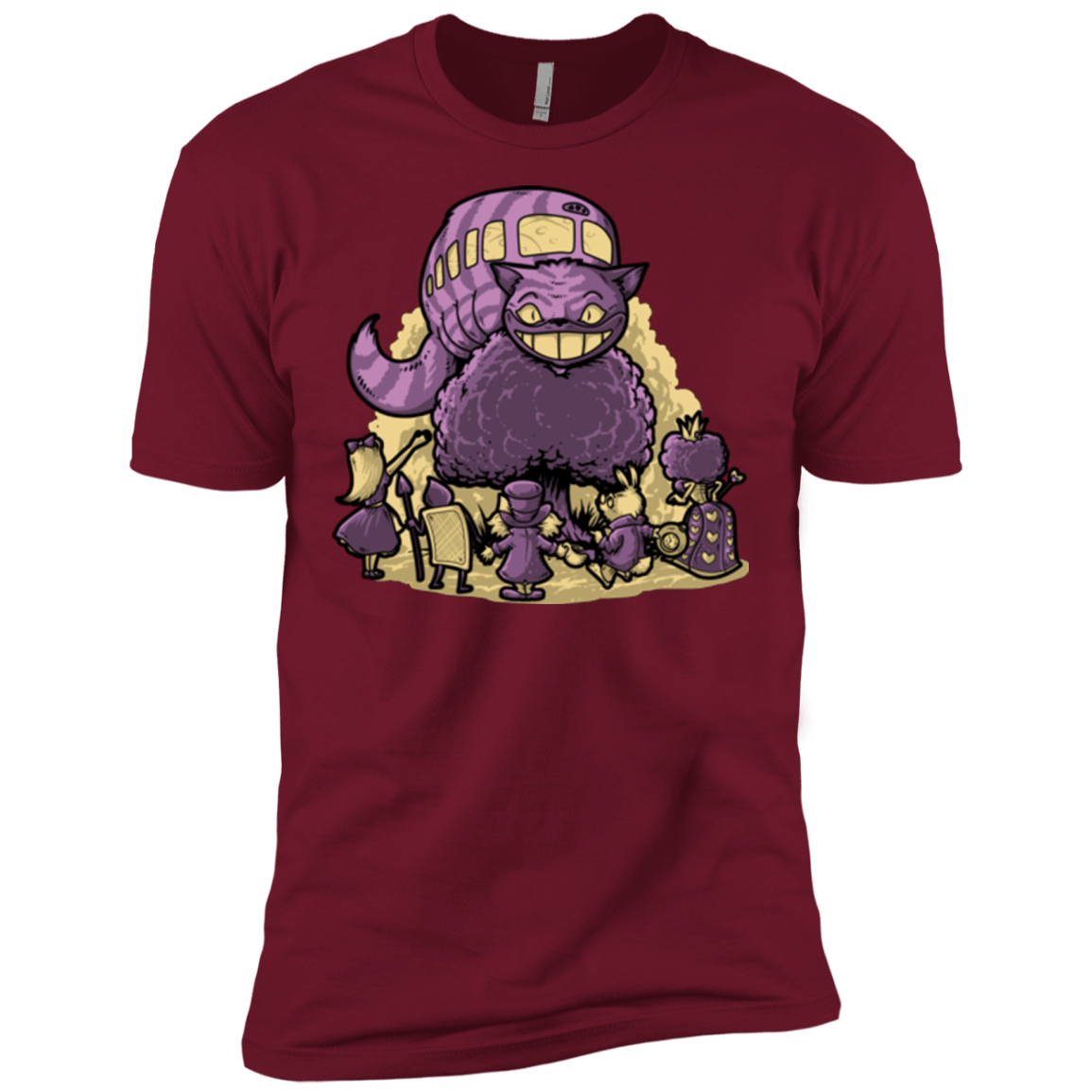 T-Shirts Cardinal / X-Small TRAVELING WONDERLAND Men's Premium T-Shirt