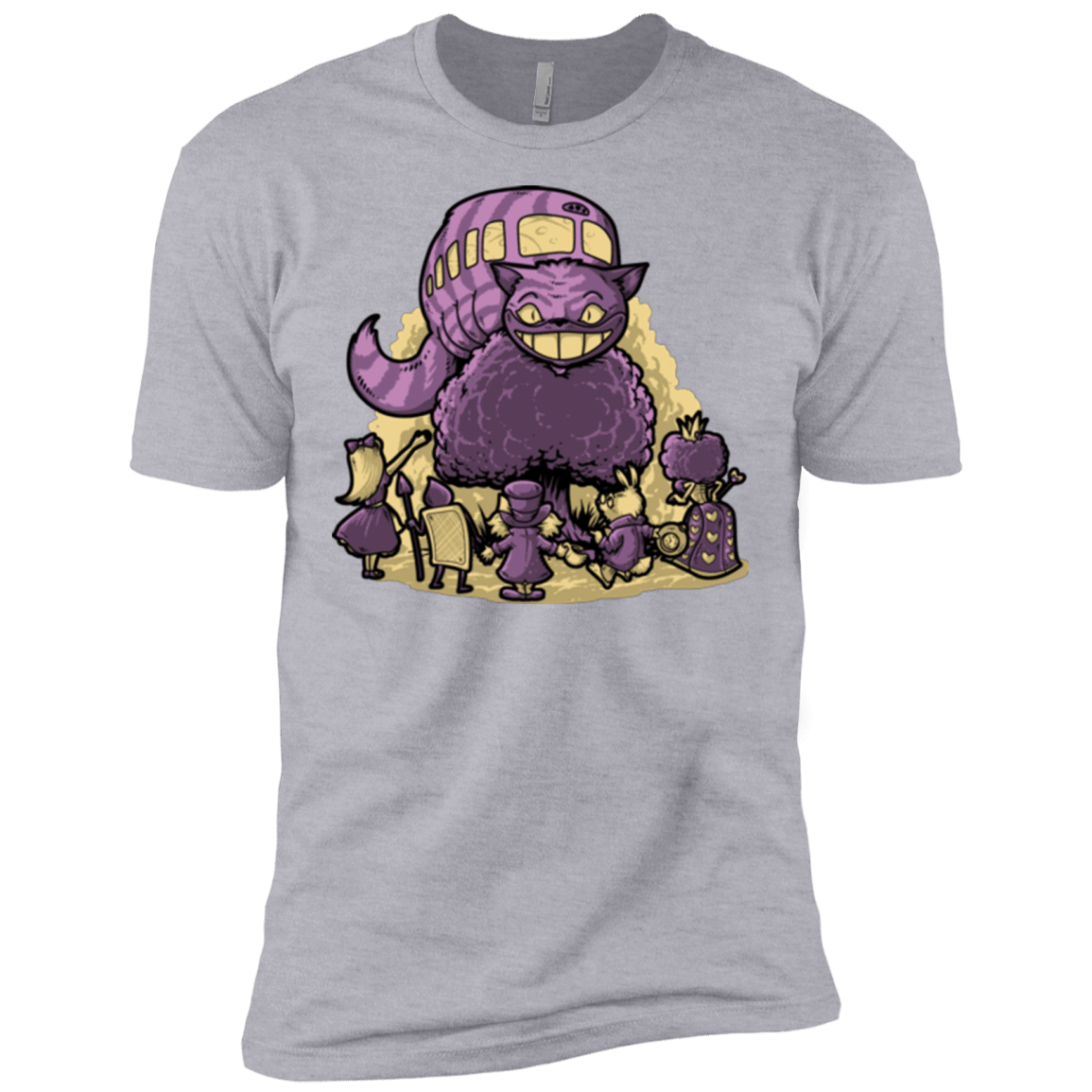 T-Shirts Heather Grey / X-Small TRAVELING WONDERLAND Men's Premium T-Shirt