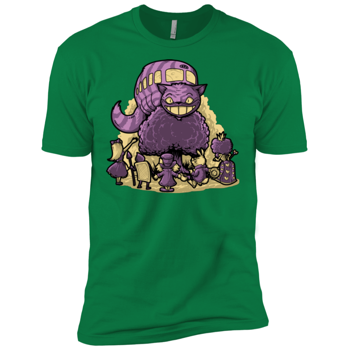 T-Shirts Kelly Green / X-Small TRAVELING WONDERLAND Men's Premium T-Shirt