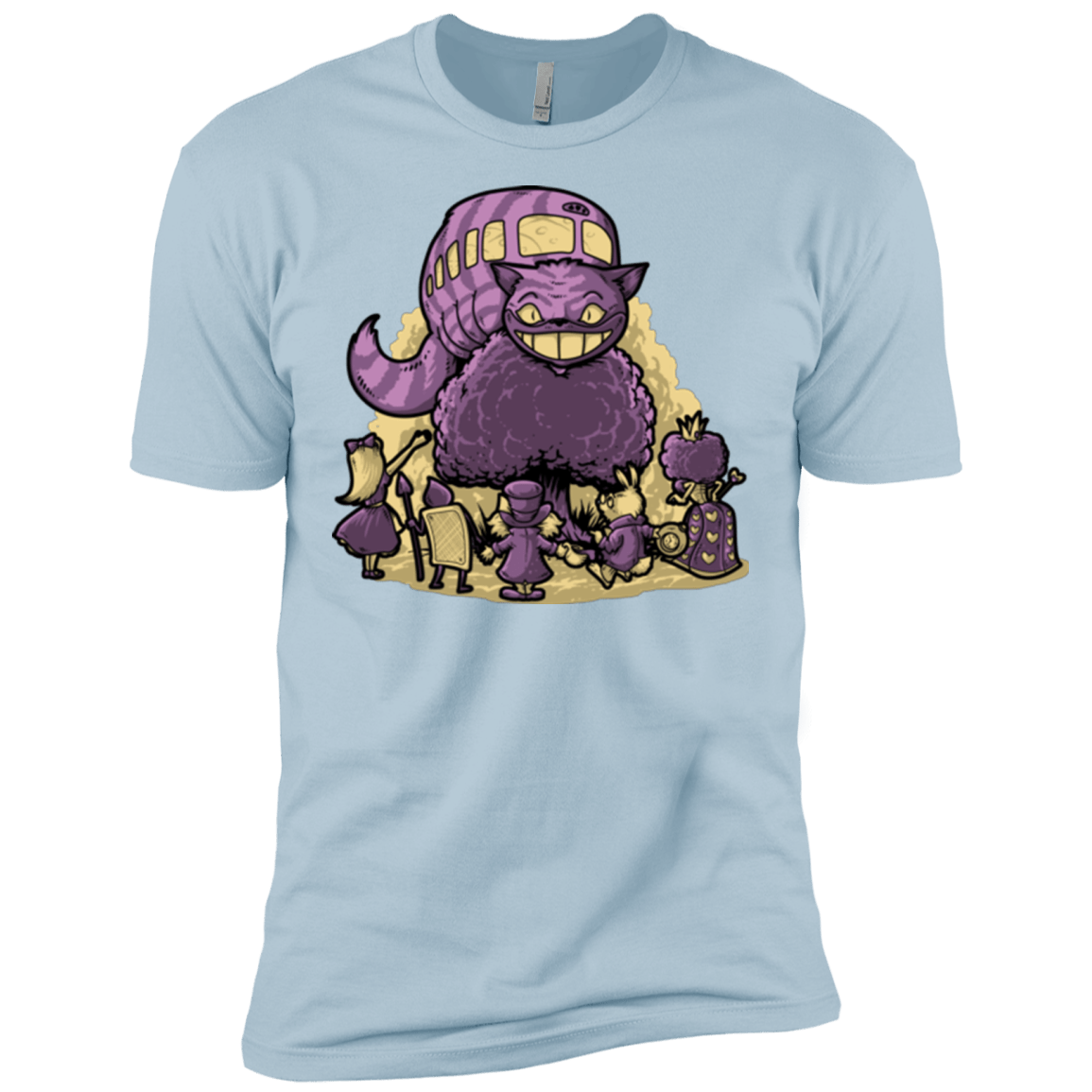 T-Shirts Light Blue / X-Small TRAVELING WONDERLAND Men's Premium T-Shirt