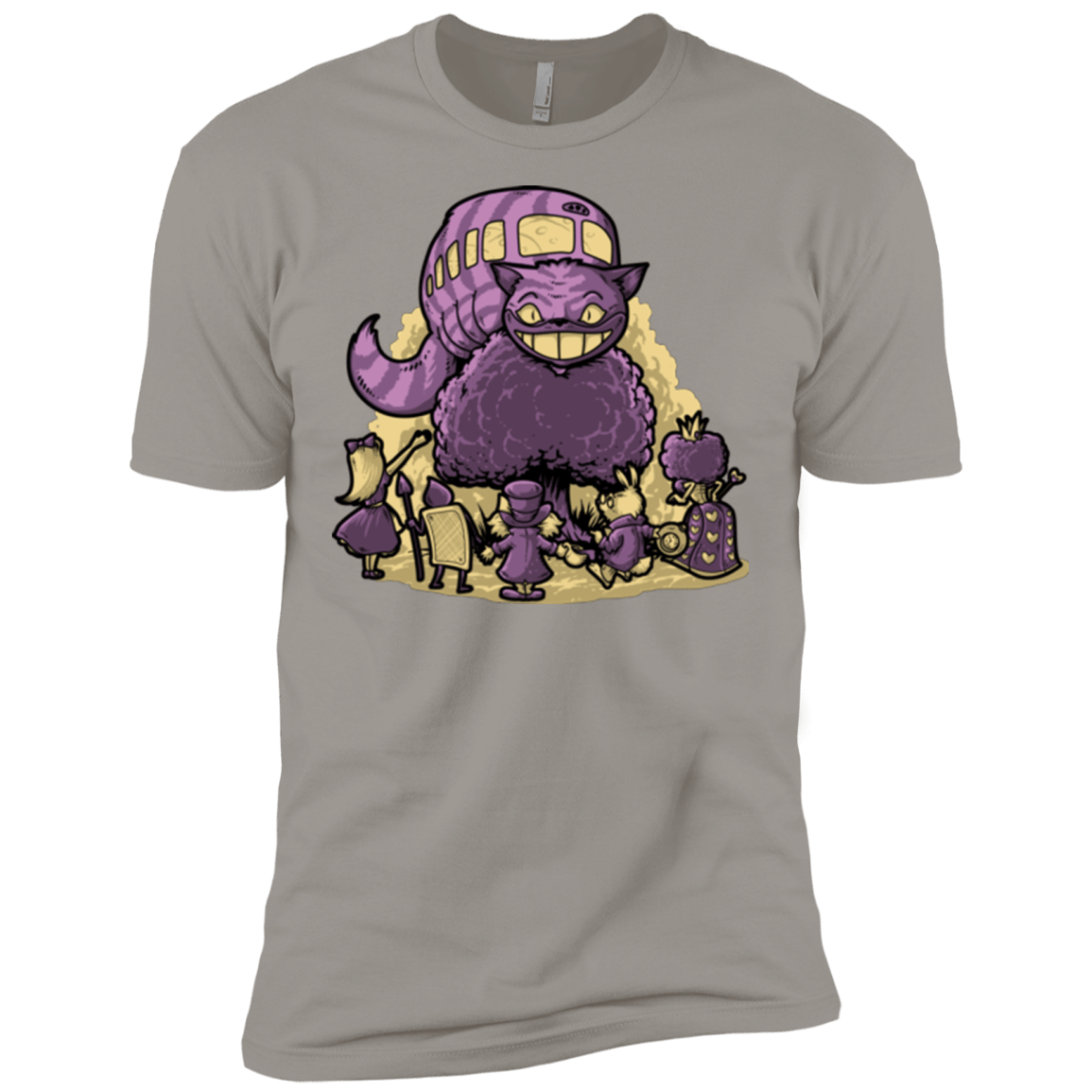 T-Shirts Light Grey / X-Small TRAVELING WONDERLAND Men's Premium T-Shirt