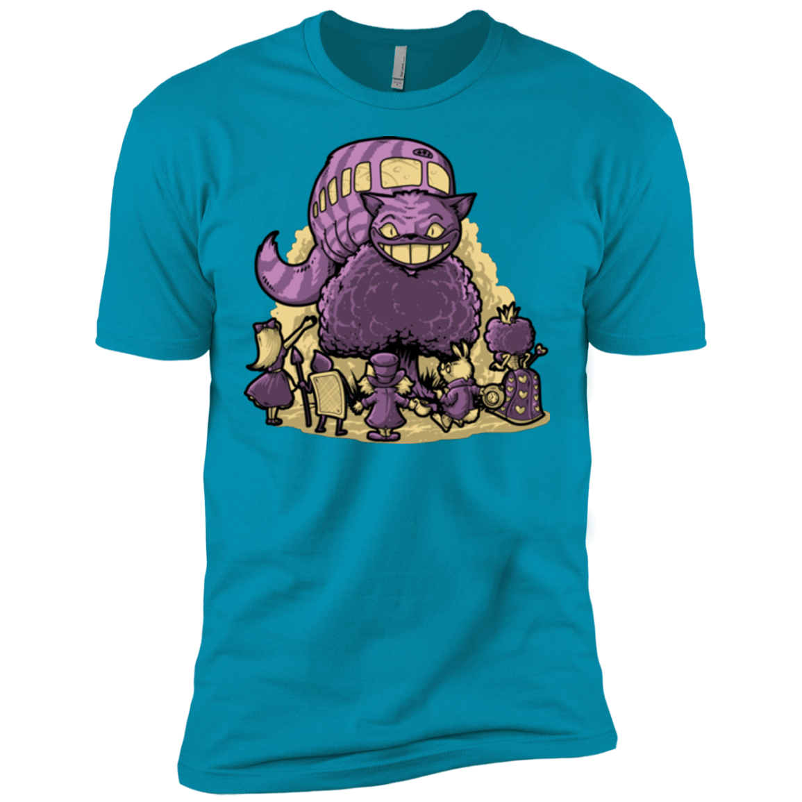 T-Shirts Turquoise / X-Small TRAVELING WONDERLAND Men's Premium T-Shirt